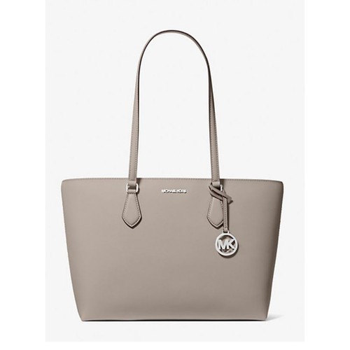Borsa grande Michael Kors Sheila (grigio perla) 35S4S6HT9L-081 - Foto 7 di 10