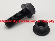 1/2-20x1-1/2 Flange Bolts 1/2x20 x 1.5 Grade 8 Screw 1/2x20 & 1/2-20 Flange Nuts