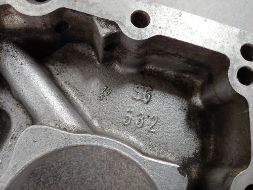 NICE ORIGINAL PORSCHE 356A ENGINE BLOCK 3RD MEMBER 616/2 1600S 80020 1956 NLA - Picture 12 of 12