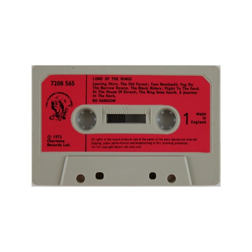 1970 Release - Bo Hansson - Music Inspired by Lord Of The Rings - Cassette - Picture 2 of 4