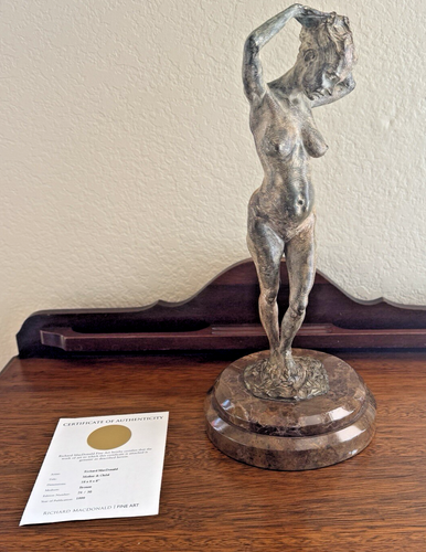 Richard MacDonald "Mother & Child" Bronze on Marble LE 24/30 1999 with COA - Picture 3 of 22