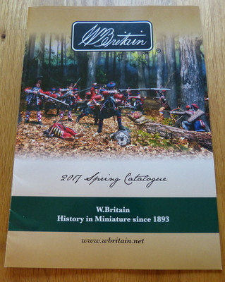 Britains Figuren Katalog Frühling 2017, neu, W. Britain 2017 Spring Catalogue