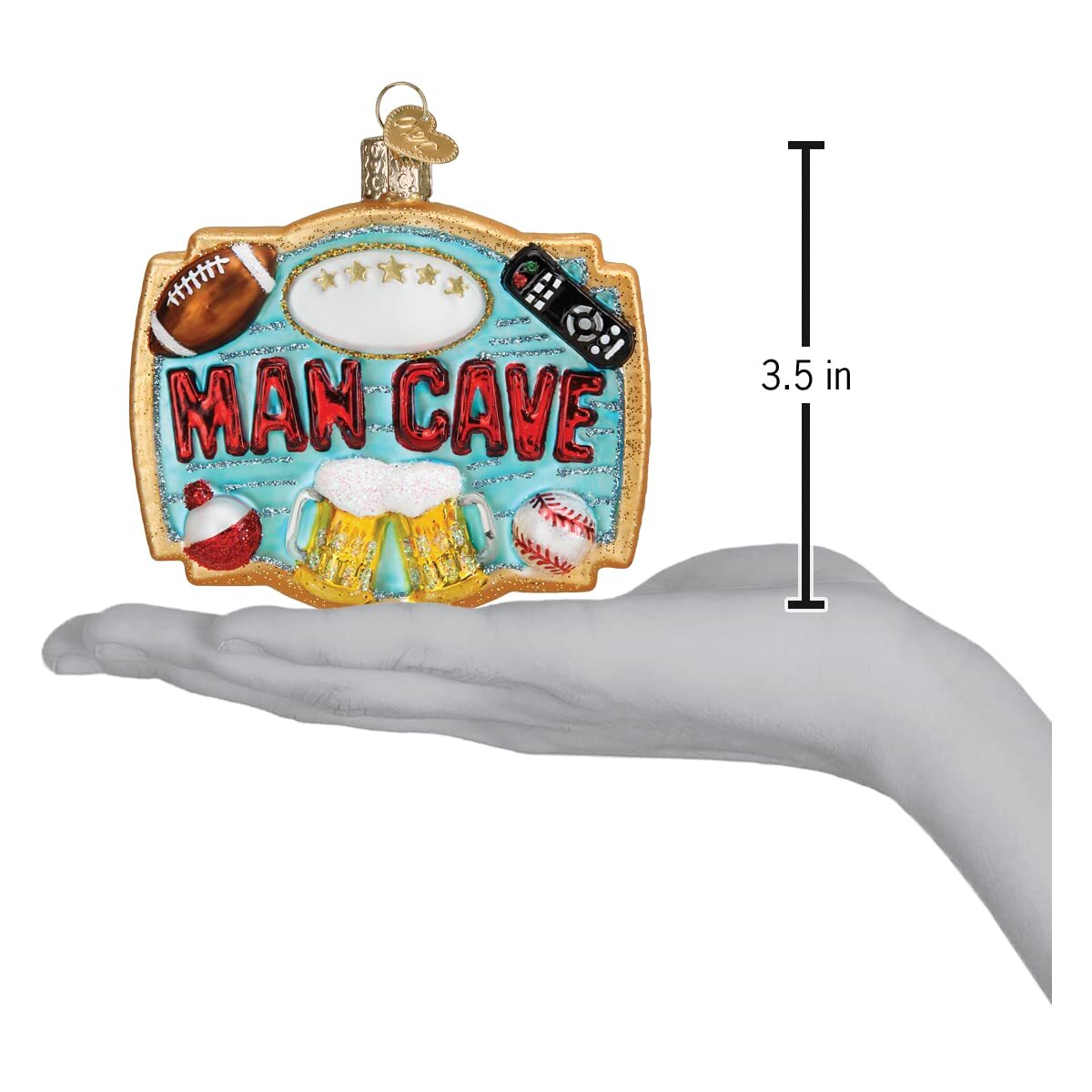 Man Cave Decor Sign for Home Bar or Garage