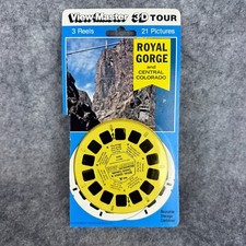 Vintage View Master Royal Gorge  Central Colorado 3 Reel Packet NEW SEALED