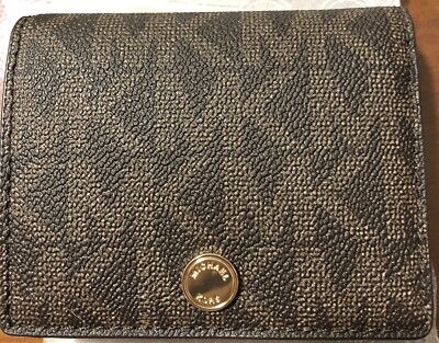 Michael Kors Jet Set Travel Card Holder/Case/Wallet 32F4GLSF1B