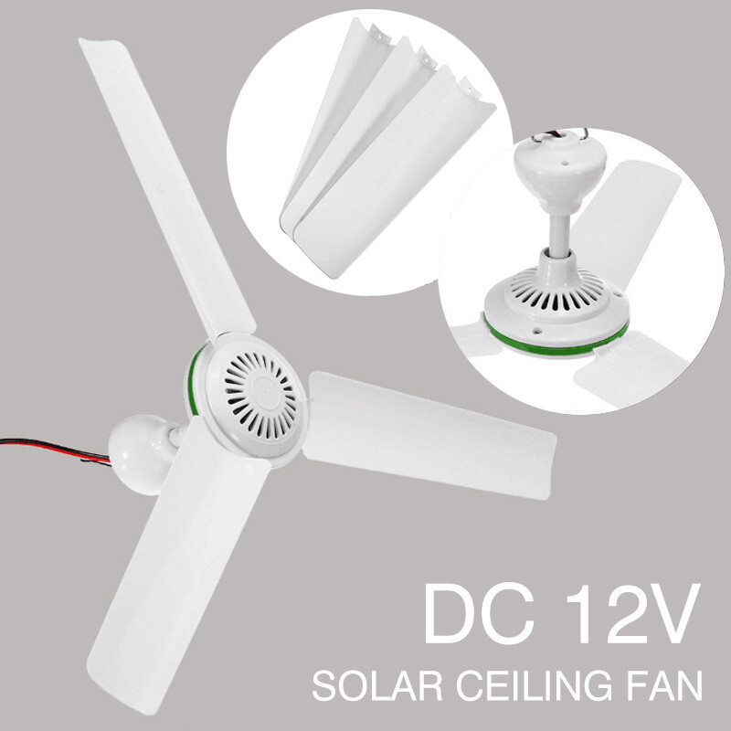 Dc12v 6w 3 Leaves Ceiling Fan Brushless Converter Motor Battery