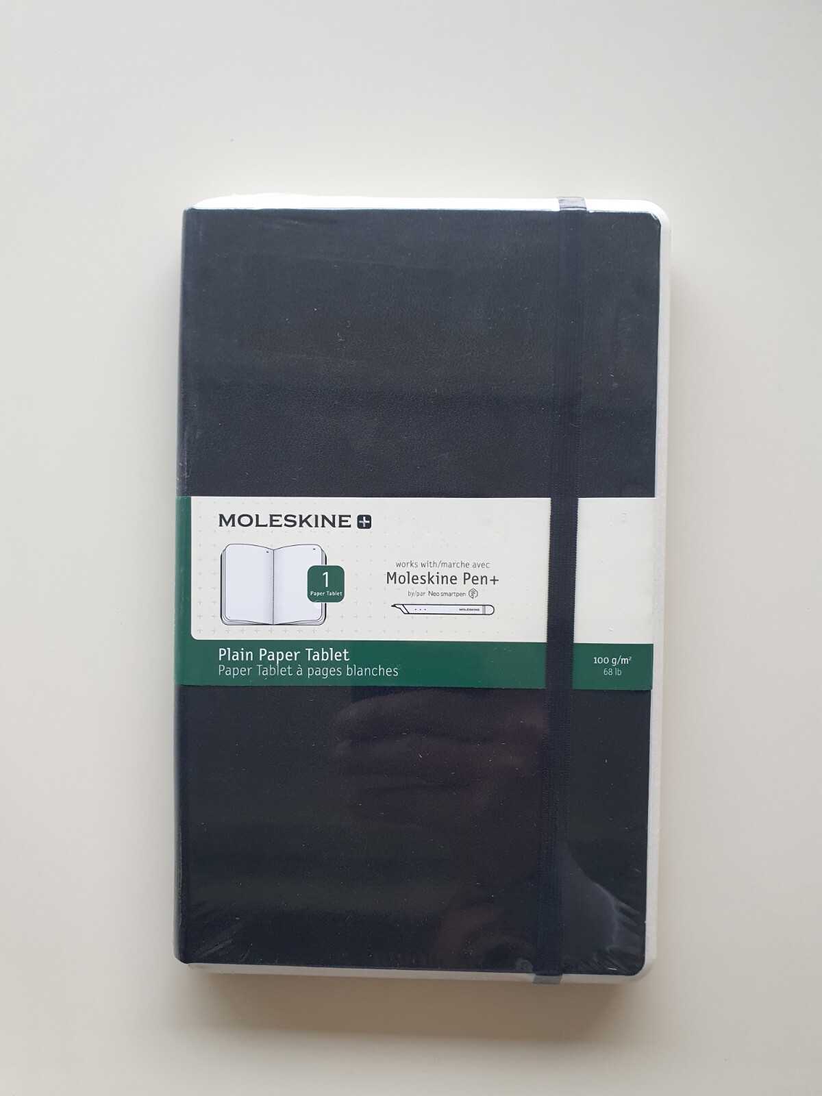 Moleskine Pen+ Plain Paper Tablet 13x21 Cm