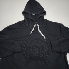 Cinch Sweatshirt Mens Small Hooded Hoodie Sweater Embroidered Logo Athleisure