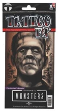 Universal Temporary Tattoo - Frankenstein's Monster Real Looking Easy Apply
