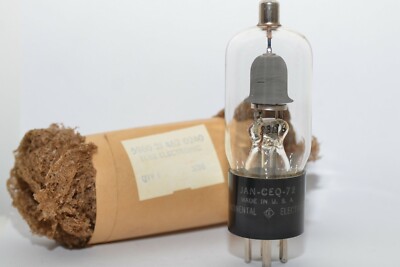 From the 50s: Continental Electric JAN-CEQ-72, Vacuum Röhre / Electron Tube, NOS