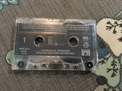 Young Black Teenagers Dead Enz Kidz Lifetime Bidz 1993 Cassette Tape  Rap