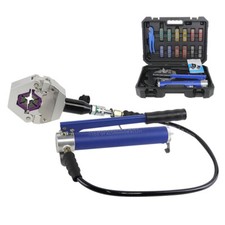 Hose Crimper pipe Pressure Hydraulic Hose Crimping Handheld with 7 Sets of Dies