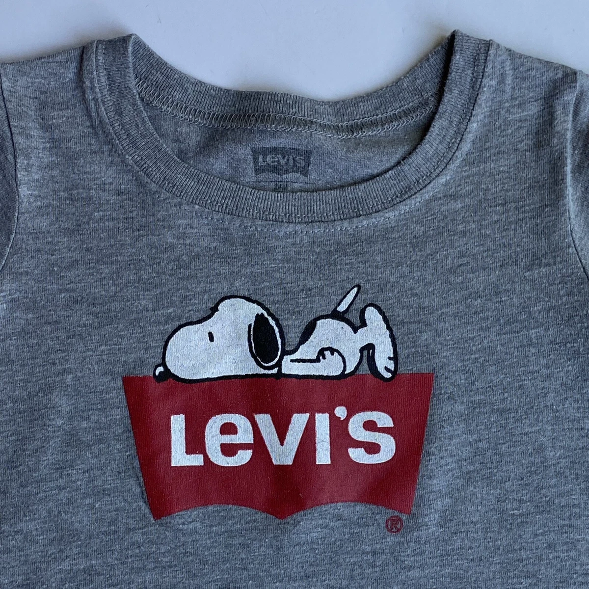 Snoopy Shirt Size 24 Months 2T Levi s Peanuts Baby Girls T Shirt