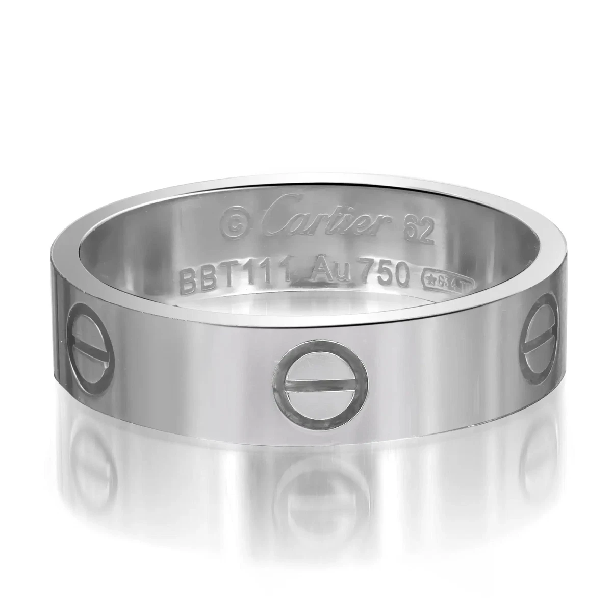 CRB4085300 - LOVE wedding band - Platinum - Cartier