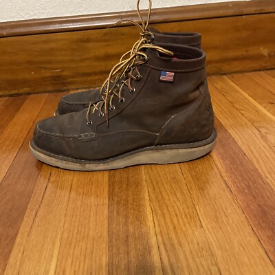 Danner Bull Run Boots Style 15564 STEEL TOE Men display picture 1