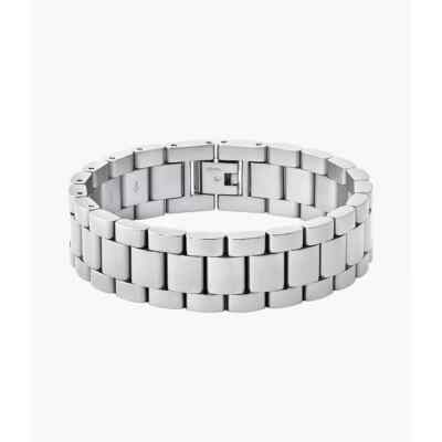 Michael Kors Silver and White Link Bracelet Watch Michael Kors main image 2