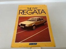 1984 Fiat Regata car sales Brochure