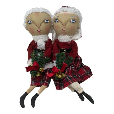 Joe Spencer Gathered Traditions Finn & Folly? Elves Santas Helpers Christmas Rar