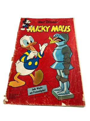 Mickey Mouse Issue 45 1960 MMK Newspaper Ford Zodiac Advertising Schuco Rokal Kaba Revell