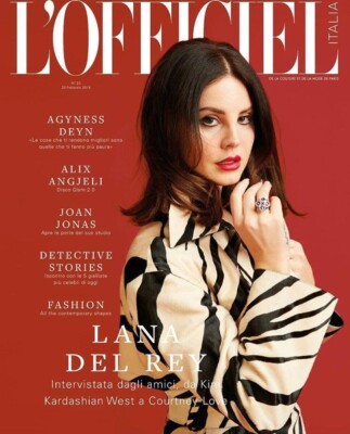 LANA DEL REY Agyness Deyn L'OFFICIEL Magazine Italia February 2018 Brand New