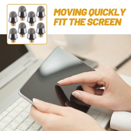8 Pcs Capacitive Pen Tip Replacement Stylus Tips Conductive Mesh - Zdjęcie 10 z 12