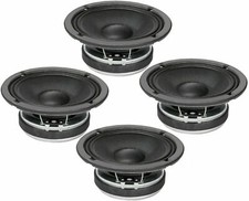 AUTHENTIC 4 x FaitalPro 6FE200 6" MidRange 260W Car Audio Speaker 8Ohm 95dB