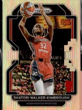 2022 Panini Prizm WNBA #54 Shatori Walker-Kimbrough Silver