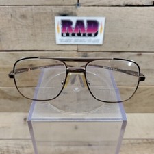 Gallery Panama AVIATOR Eyeglasses Kenmark 58-20-140 Gold Tone