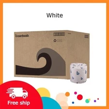 Boardwalk 2-Ply Toilet Tissue, Septic Safe, 400 Sheets/Roll, 96 Rolls/Carton