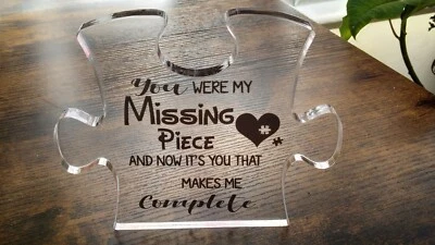 (272) You Are My Missing Piece.. For Him Her Boyfriend Husband Girlfriend Wife
