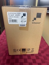 Sonance Professional Series PS-S63T White Surface Speaker 45144 NIB