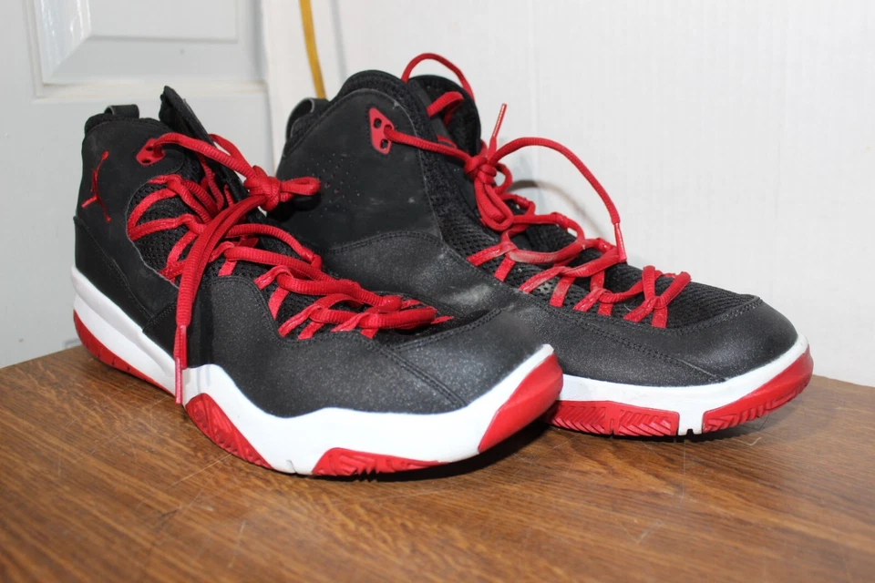 Zapatillas Air Jordan 2010 Pre-Game XT negras y rojas para hombre 407280-001 - talla 13 Foto 4 de 4