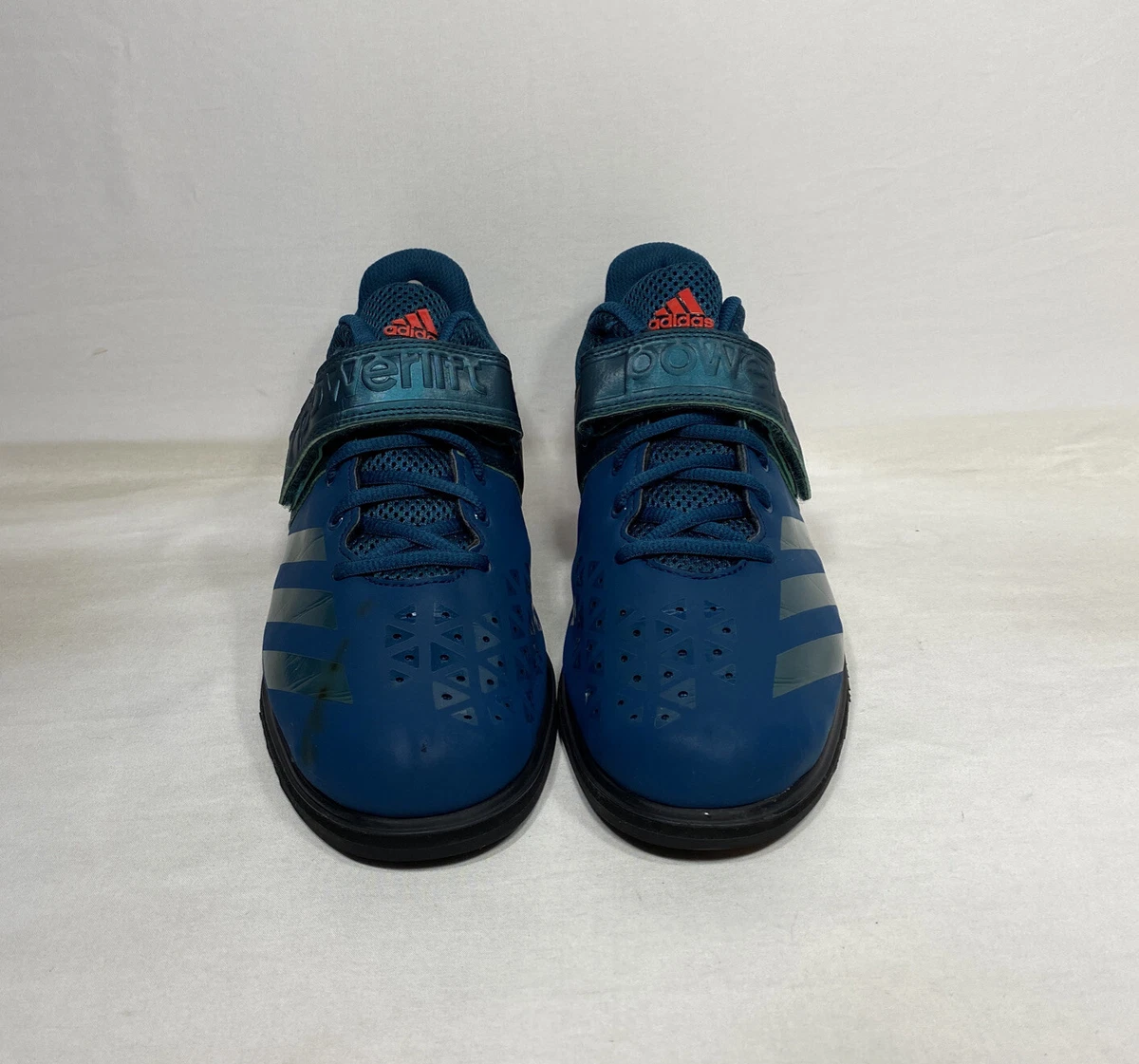Adidas Powerlift 3.1 Weightlifting Shoes BA8014 Petrol Core Red