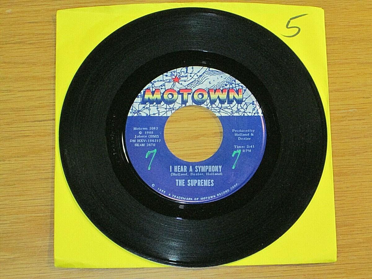 SOUL 45 RPM - THE SUPREMES - MOTOWN 1083 - 