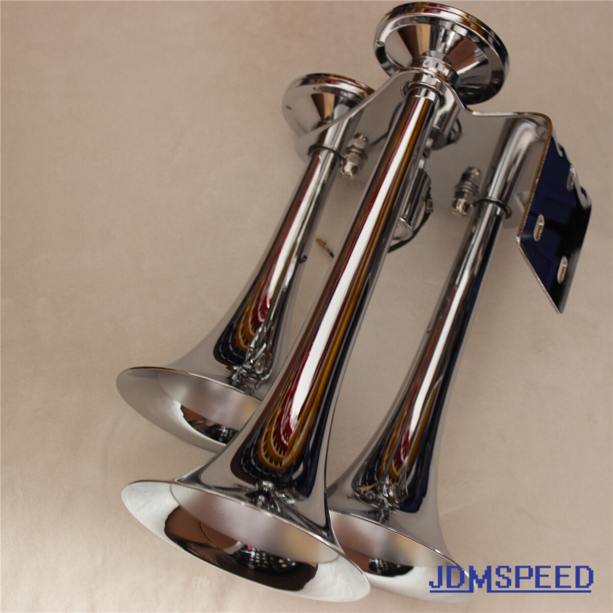 Train Air Horn 3T Biggest 152DB Truck triple Large Huge Super Loud Sound 12V/24V