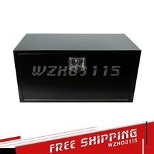36 In. X 18 In. X 18 In. Black Iron Underbody Truck Storage Tool Box Wlock Key 36 In. X 18 In. X 18 In. Black Iron Underbody Truck Storage Tool Box Wlock Key