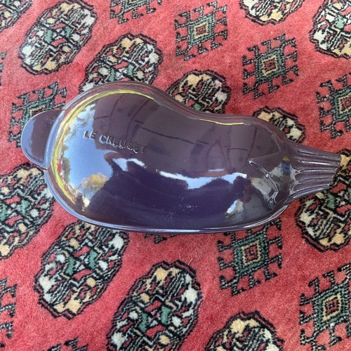DISCONTINUED & RARE! Cast Iron LE CREUSET EGGPLANT DUTCH OVEN Casserole