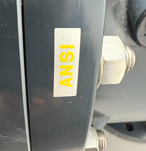 Asahi AV 18K-00019-G 8" EPDM Swing Check Flanged Valve, 70psi, ANSI 150 - Picture 10 of 13