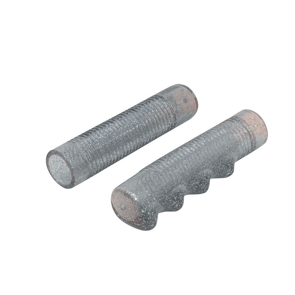 Impugnature Per Bici Da Crociera Sparkle Viola Glitter Vintage - Foto 3