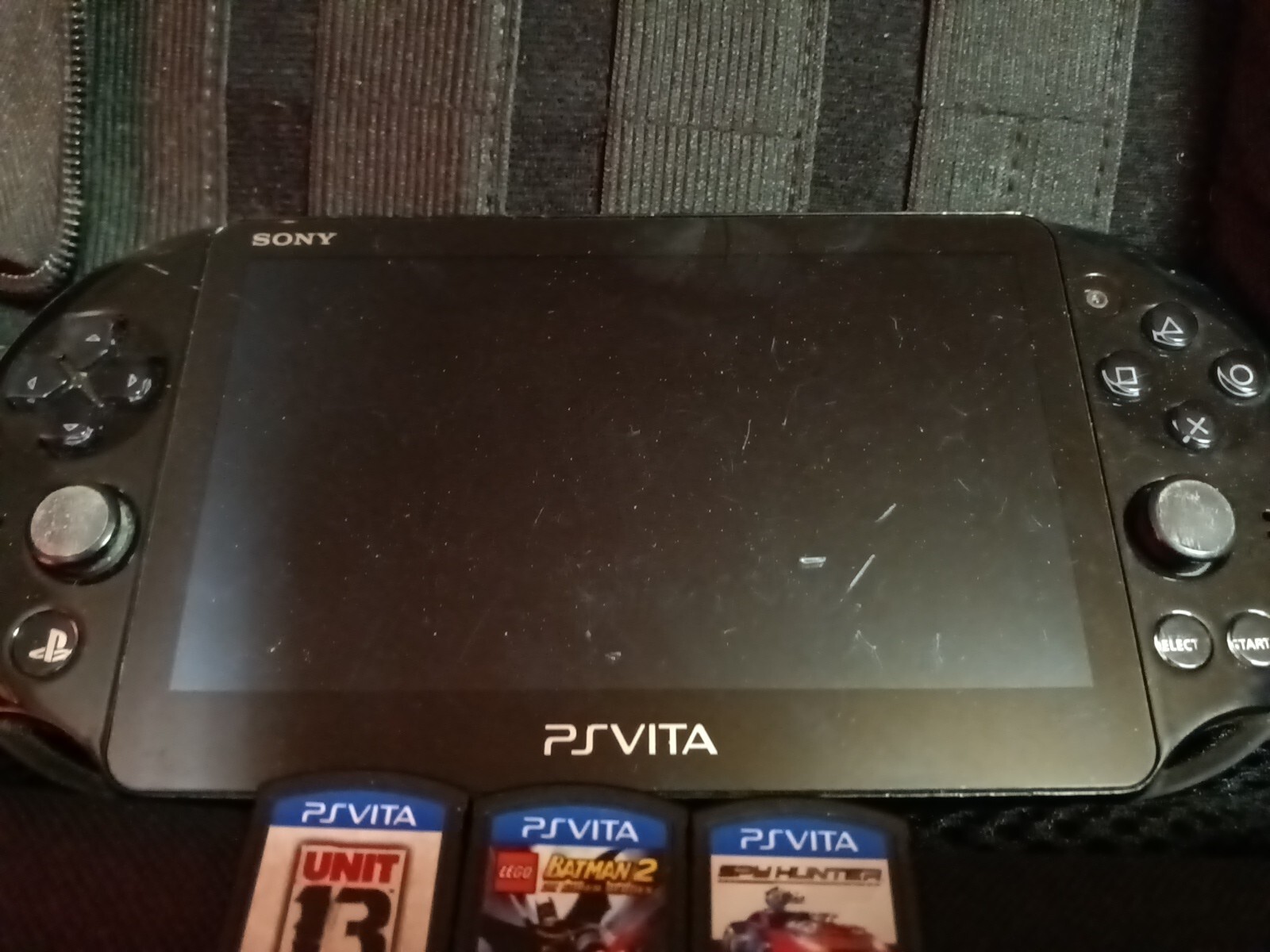 Sony PlayStation Vita Model PCH 2001 + With 7 Games For Parts Not