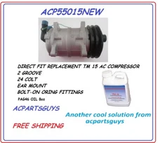 Replacement for Seltec TM15 24 VOLT  A/C Compressor NEW SAE-J639