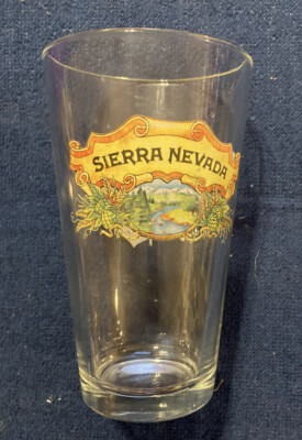 SIERRA NEVADA BREWING CO Est. 1980 Pint Glass /Orecastle,music,Art,Activism ,Ky