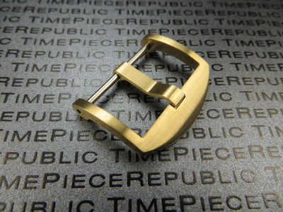 22mm Top Grade Bronze Screw In Thumbnail Buckle 1pc Tang Buckle PANERAI 22