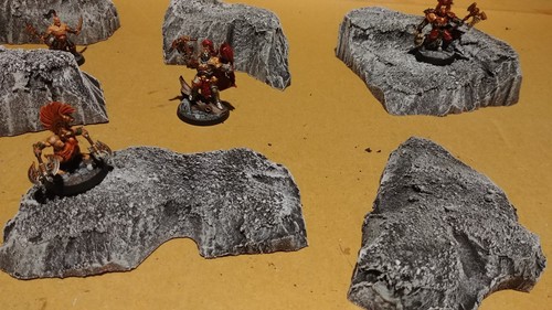 Wargaming Terrain - Small Box Set of Hills Stone Finish - Picture 5 of 8