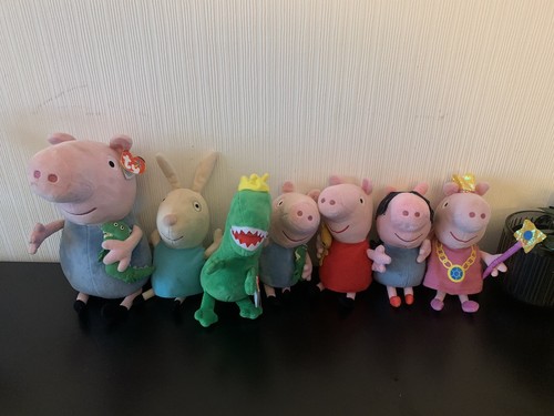 Ty Peppa Pig Plush Bundle