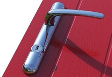 2* Security Handle Wooden Composite/UPVC Doors Sweet Hardware 20 Year Guarantee
