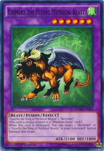 Chimera the Flying Mythical Beast - SDMY-EN044 - Common - 1st Edition x3 - Near