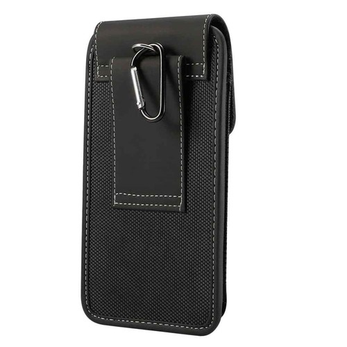 Étui pour Google Pixel 4 (2019) Housse Ceinture Verticale Cuir et Nylon - Photo 3 sur 6