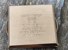 Rare New old stock Case Back Citizen APSS 52704-Y. 