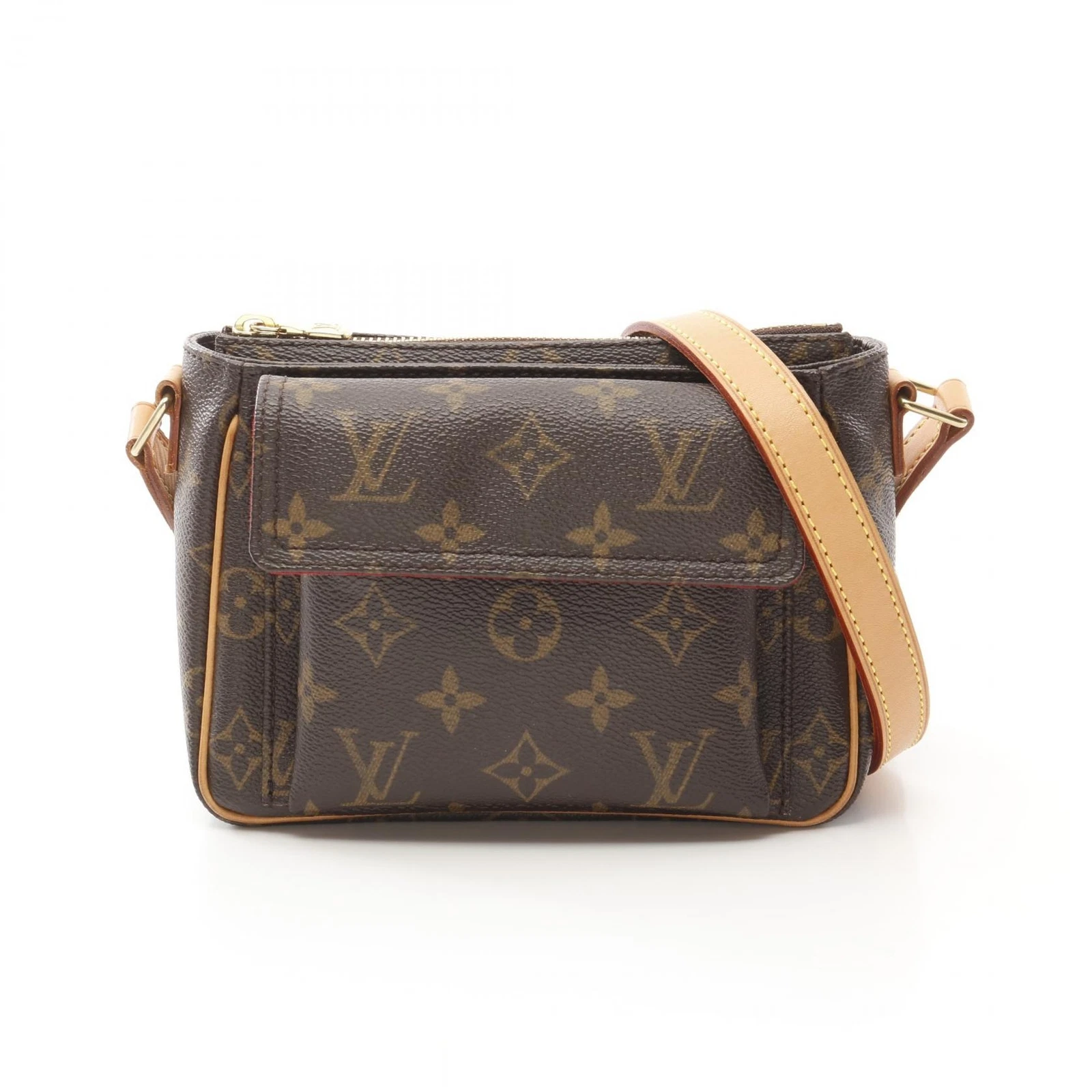 LOUIS VUITTON（LV） Borsa a tracolla Louis Vuitton Vivasite PM M51165 Monogram pelle marrone